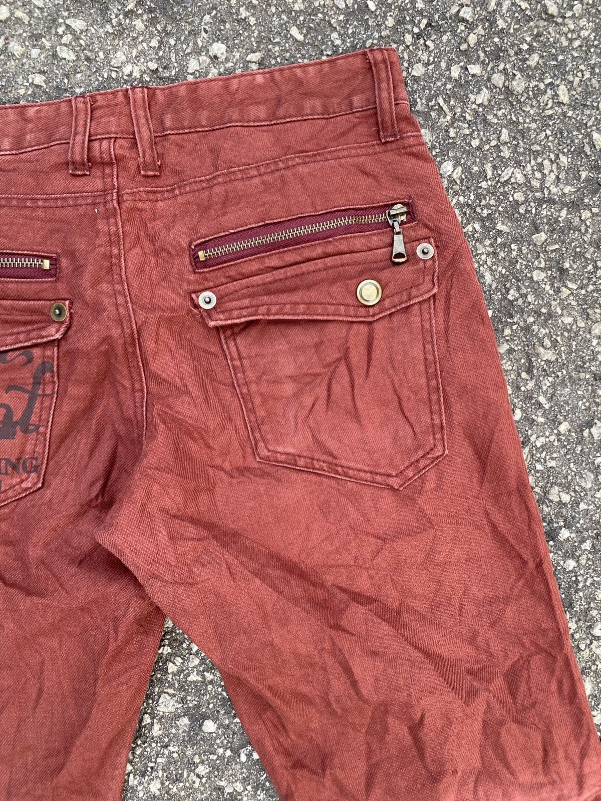 Japanese Brand × semanticdesign 2000s Semantics Design Claw Marks Double Zip Jeans Size US 29 - 13 Thumbnail