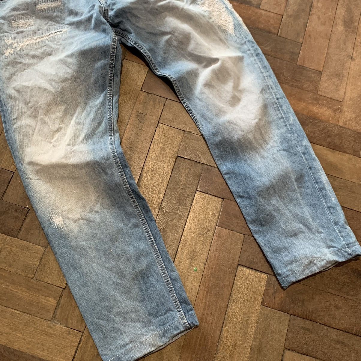 Other Vintage Diesel Jeans Distressed Faded Denim y2k Size US 32 / EU 48 - 5 Thumbnail