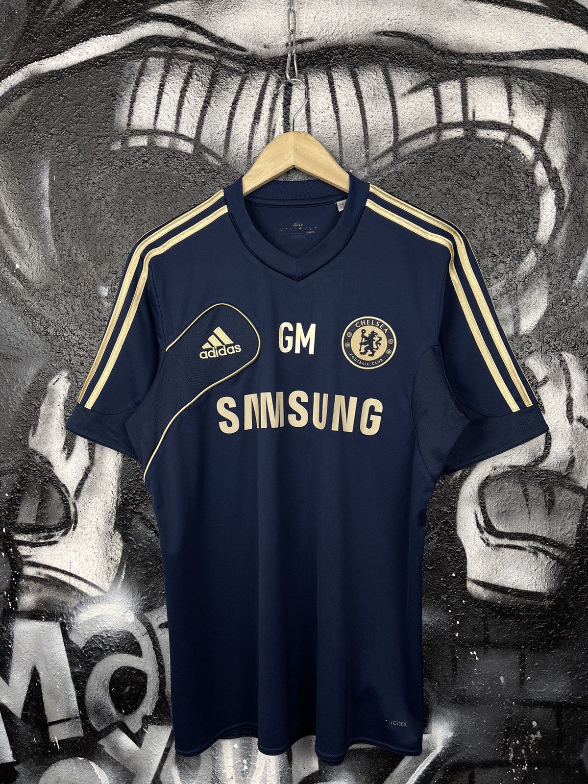 Adidas Adidas Chelsea FC Vintage Navy Blue Soccer Jersey T-Shirt Size Medium Size US M / EU 48-50 / 2 - 3 Thumbnail