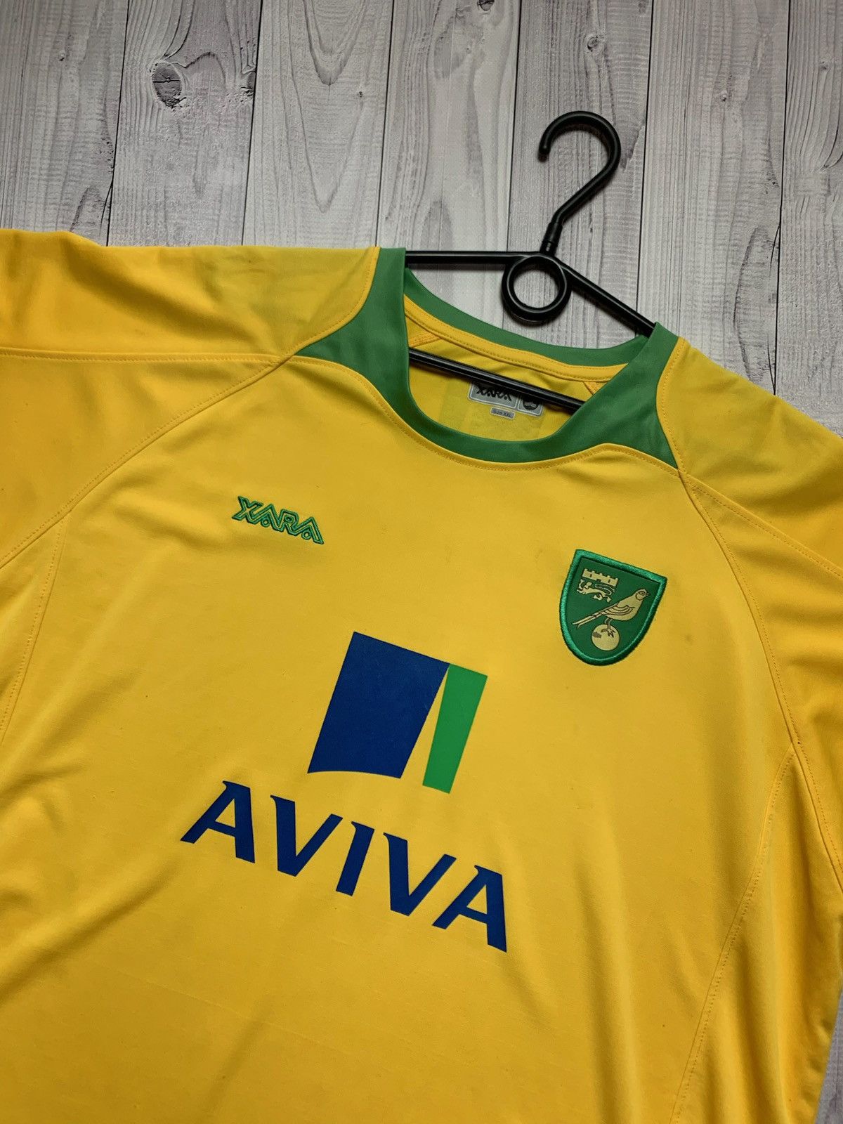 Vintage Norwich city soccer jersey yellow Size XXL Size US XXL / EU 58 / 5 - 2 Thumbnail