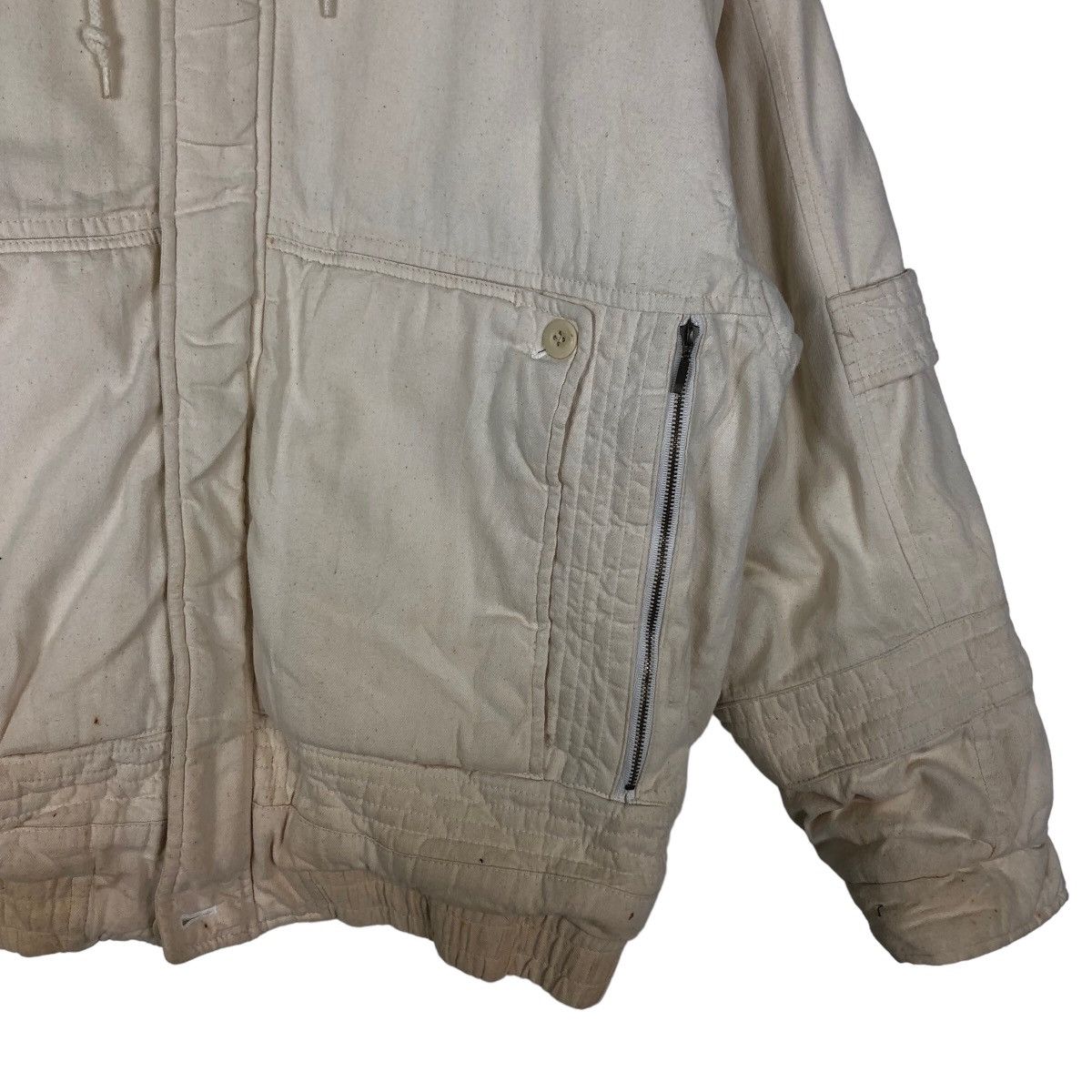 Japanese Brand 90s Vintage Bomber Jacket Parachute Bondage Design Mcgregor Size US M / EU 48-50 / 2 - 4 Thumbnail