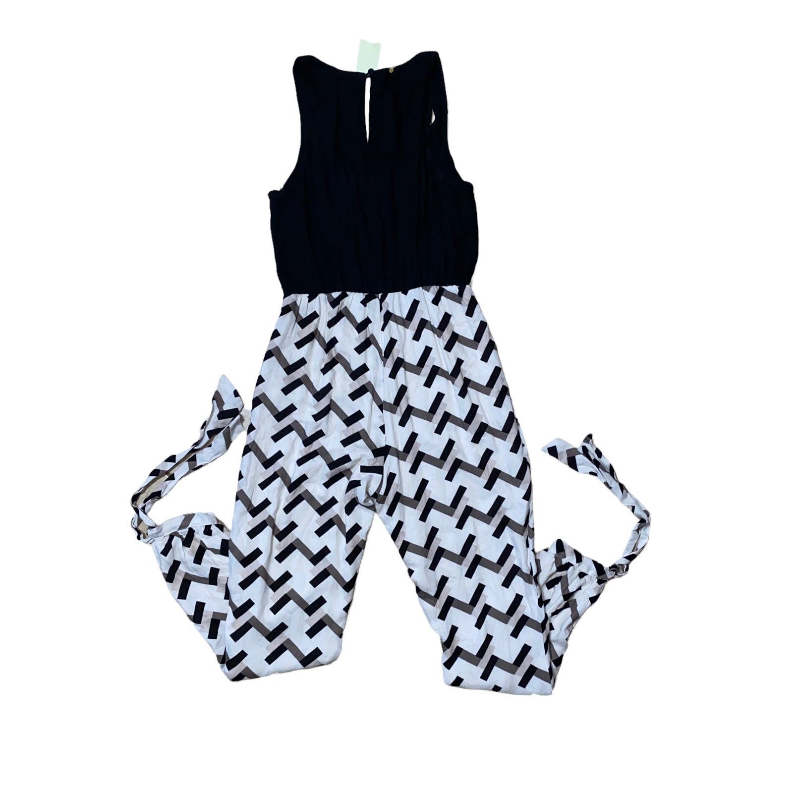 Anthropologie Anthropologie Harlun Anacapa Geometric Jumpsuit Romper S NWT Size 28" / US 6 / IT 42 - 6 Thumbnail