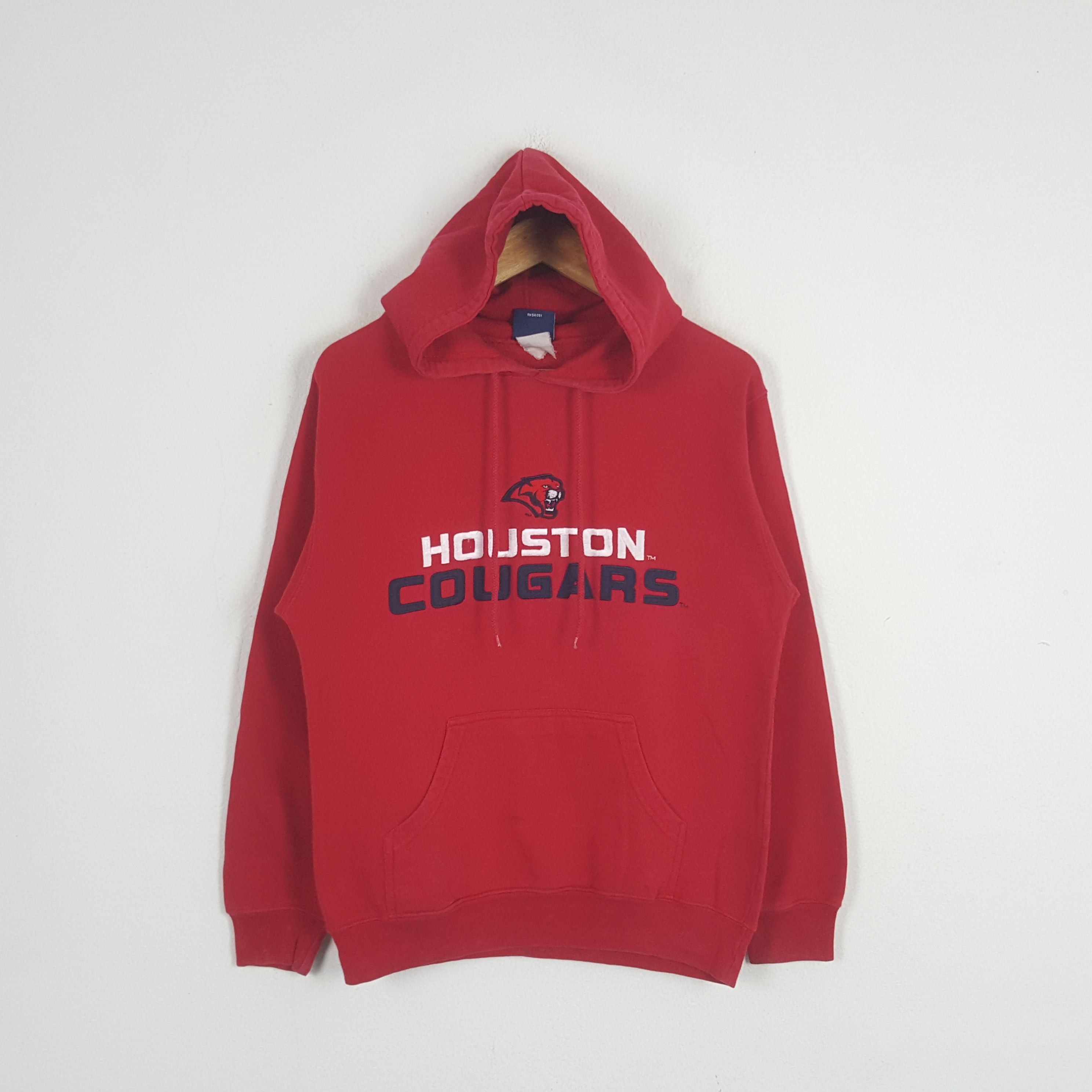 NFL × Vintage Vintage Houston Cougars American Football Hoodies C290N19 Size US S / EU 44-46 / 1 - 1 Thumbnail