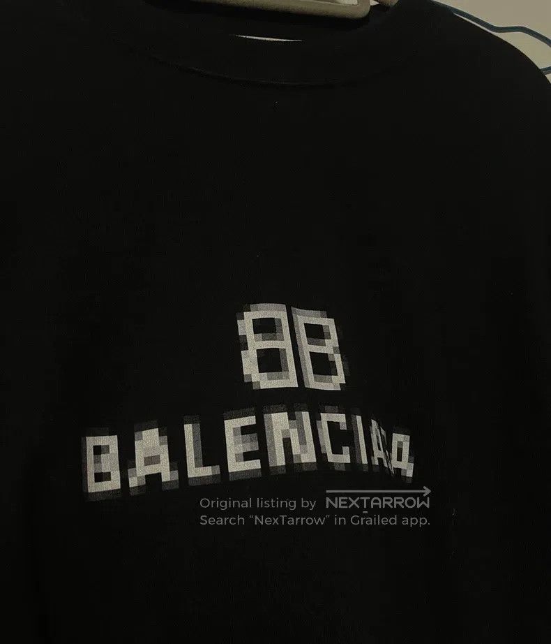 Balenciaga Balenciaga Short-sleeve mosaic T-shirt Size US XS / EU 42 / 0 - 2 Thumbnail