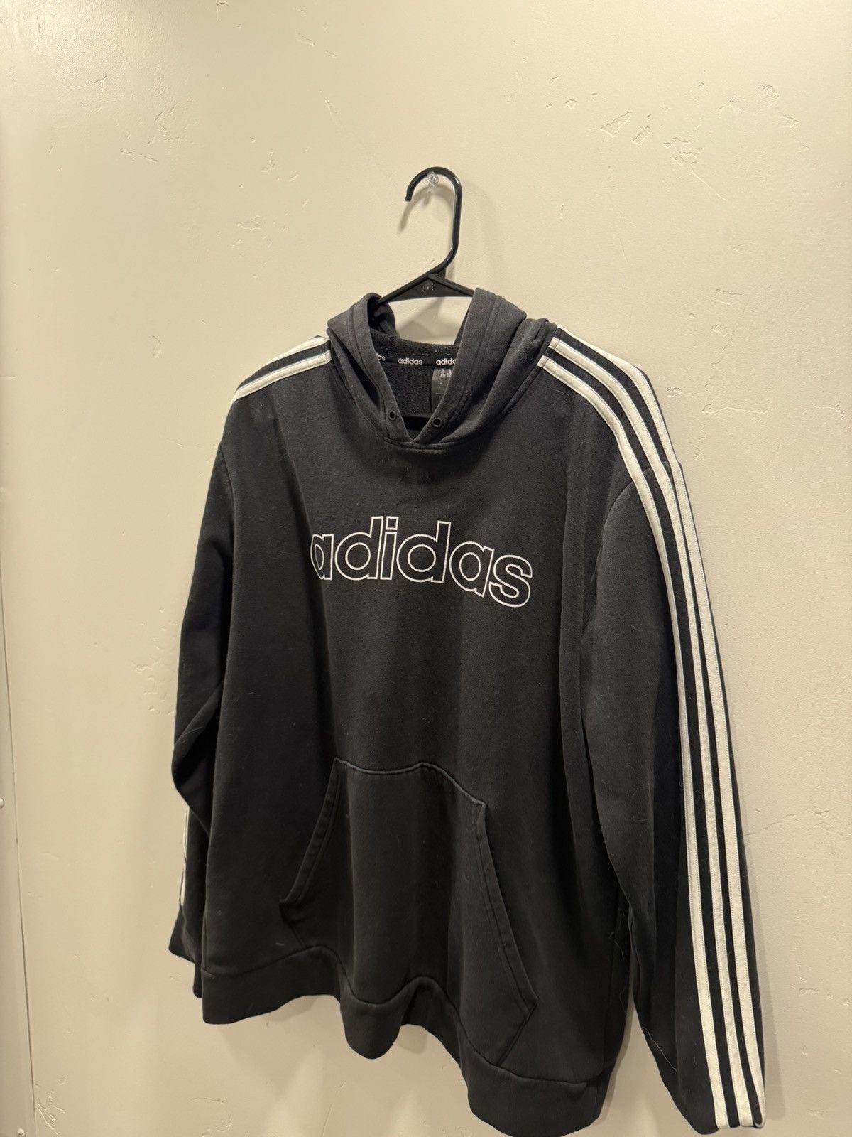 Adidas Men’s Adidas Vintage Classic 3-Stripe Hoodie Size US L / EU 52-54 / 3 - 3 Thumbnail