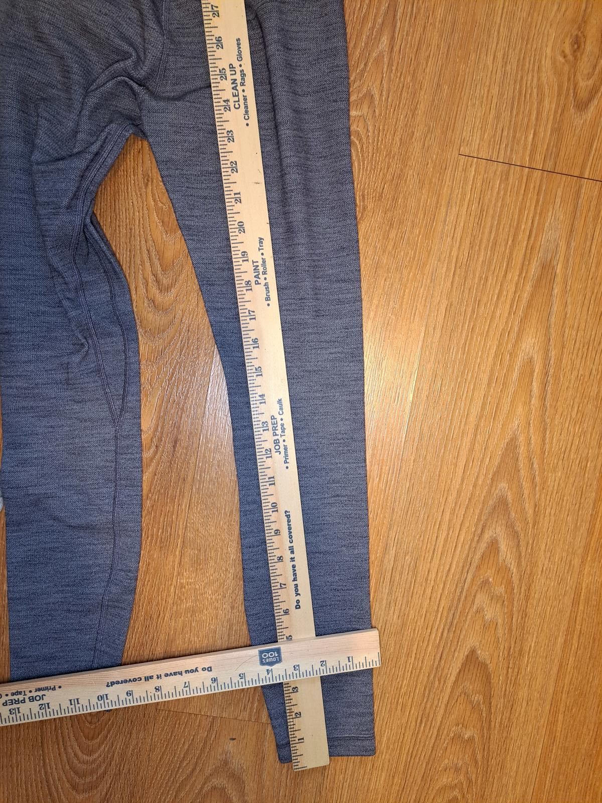Lululemon Lululemon Women's Gray Leggings Pants Activewear Size 30" / US 8 / IT 44 - 5 Thumbnail