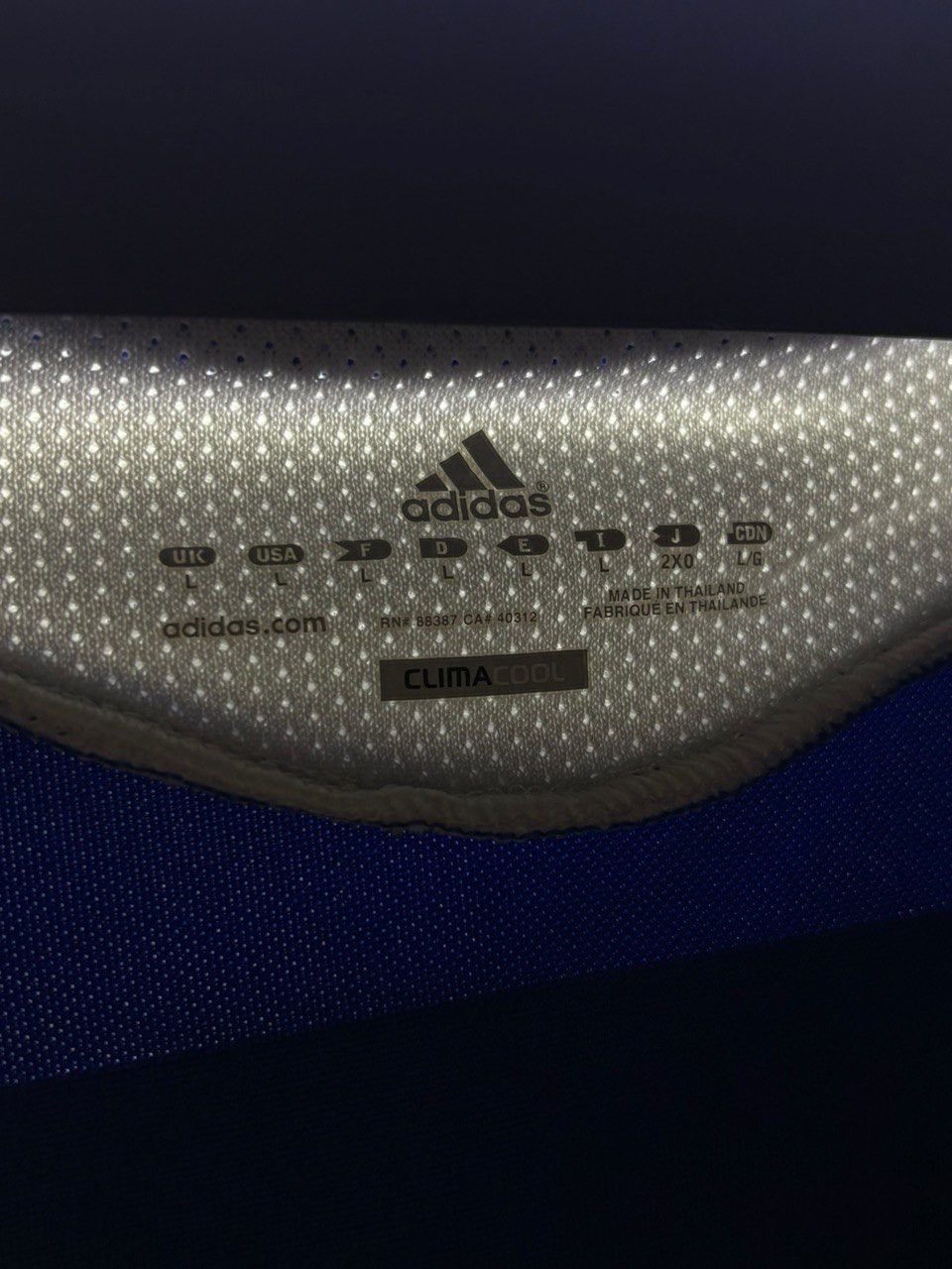 Adidas Adidas Formotion Lausanne Sport 2010-2012 Home Soccer Jersey Size US L / EU 52-54 / 3 - 16 Thumbnail
