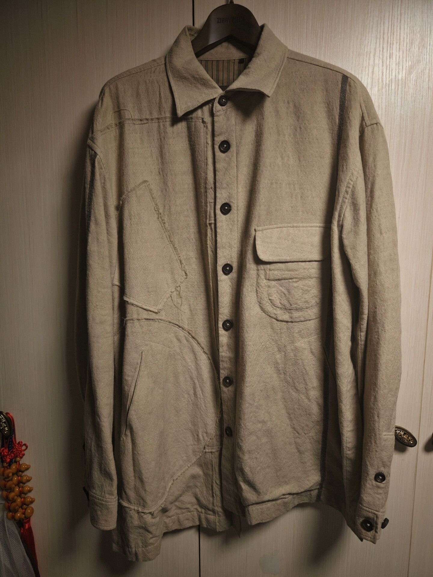 Ziggy Chen Ziggy Chen Cotton Shirt Jacket Size OS Size US L / EU 52-54 / 3 - 1 Thumbnail