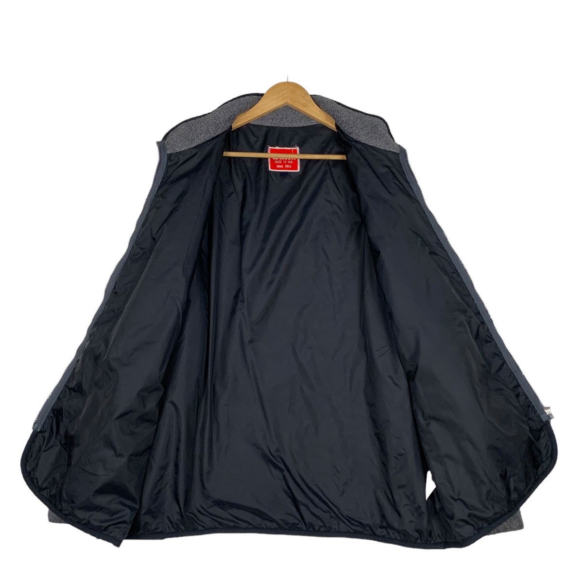 Wilson WILSON Embroidery Big Logo Deep Pile Fleece Jacket #1012-C45 Size US L / EU 52-54 / 3 - 11 Thumbnail