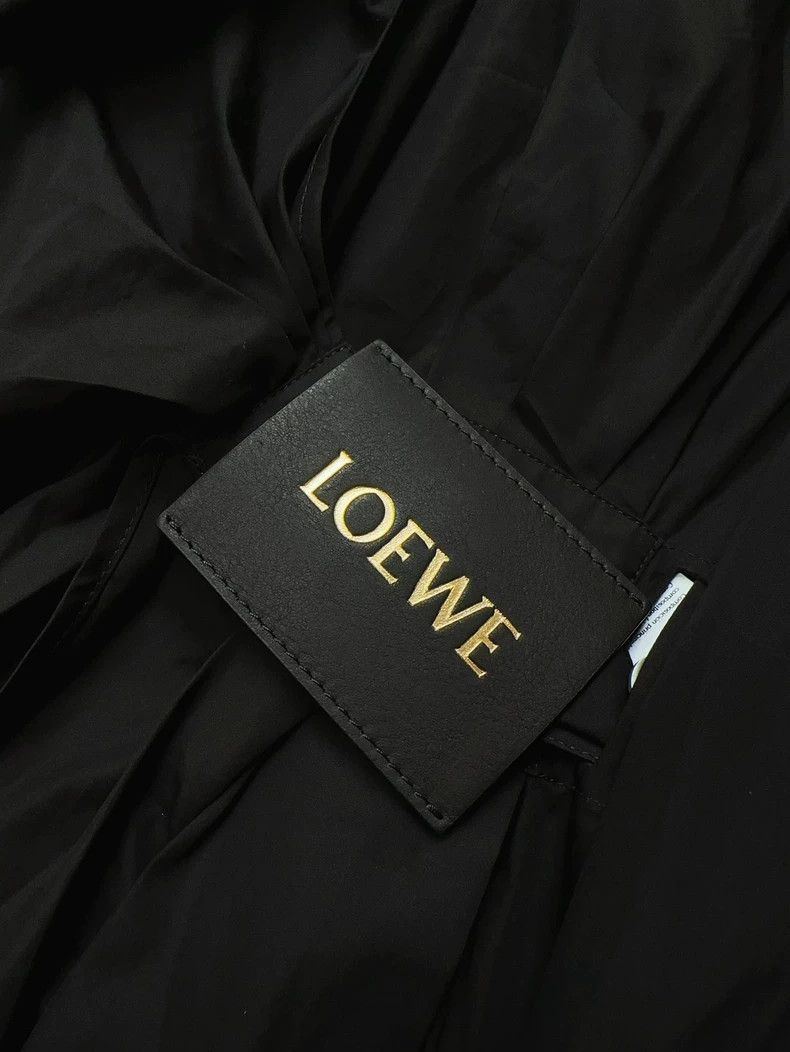 Loewe LOEWE Black irregular hem blouse dress Size XS / US 0-2 / IT 36-38 - 4 Thumbnail