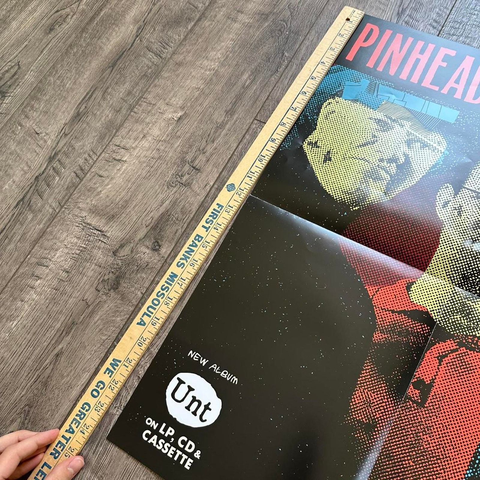 Band Tees Pinhead Gunpowder Greenday Album Record Music Promo Poster Size ONE SIZE - 5 Thumbnail