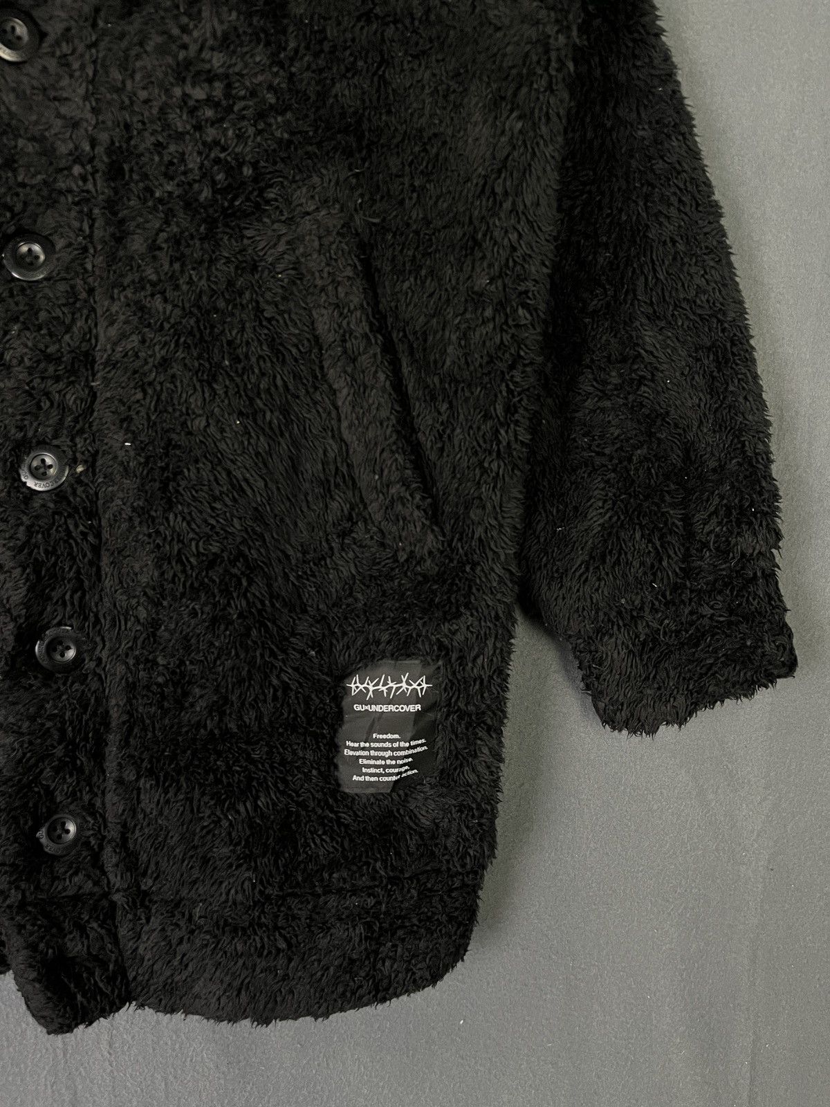 GU × Undercover Undercover x GU Fleece Cardigan Size US S / EU 44-46 / 1 - 5 Thumbnail
