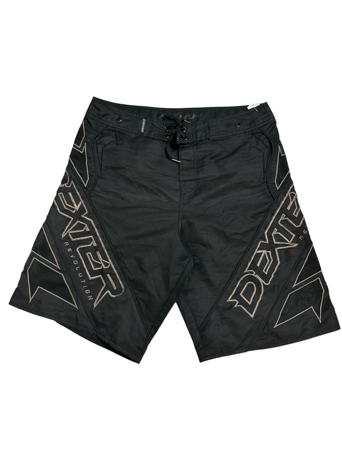 GOA Crazy 2000s Dexter Revolution Lgb Jnco Goa Y2K Style Shorts Size US 33 - 1 Thumbnail