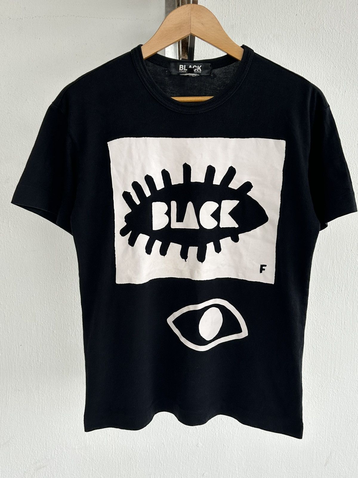 Comme des Garcons Black CDG Black Fronthit Black Tee Size US L / EU 52-54 / 3 - 1 Thumbnail