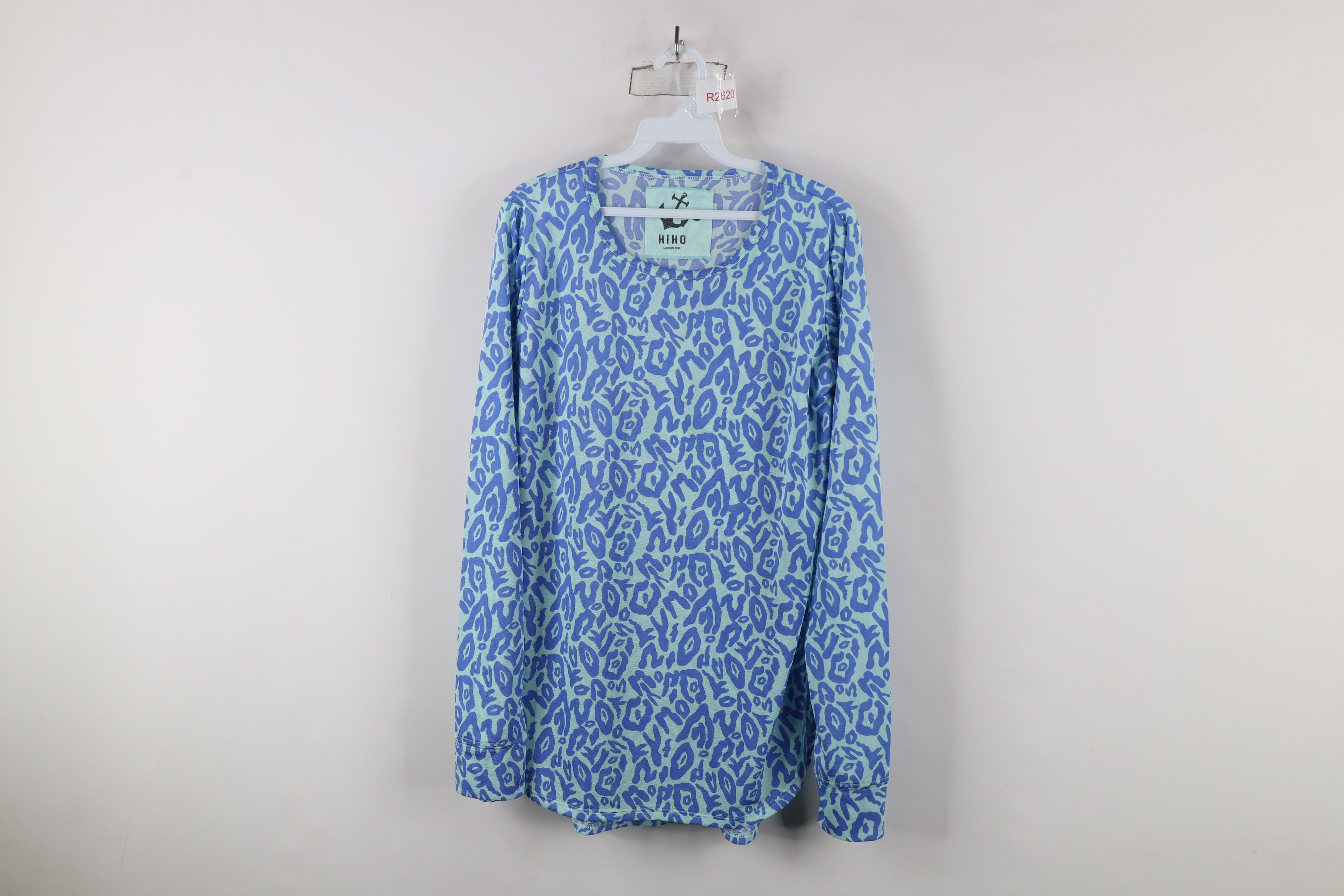 Vintage HiHo Lightweight Knit Long Sleeve Beach T-Shirt Polyester Size L / US 10 / IT 46 - 1 Thumbnail
