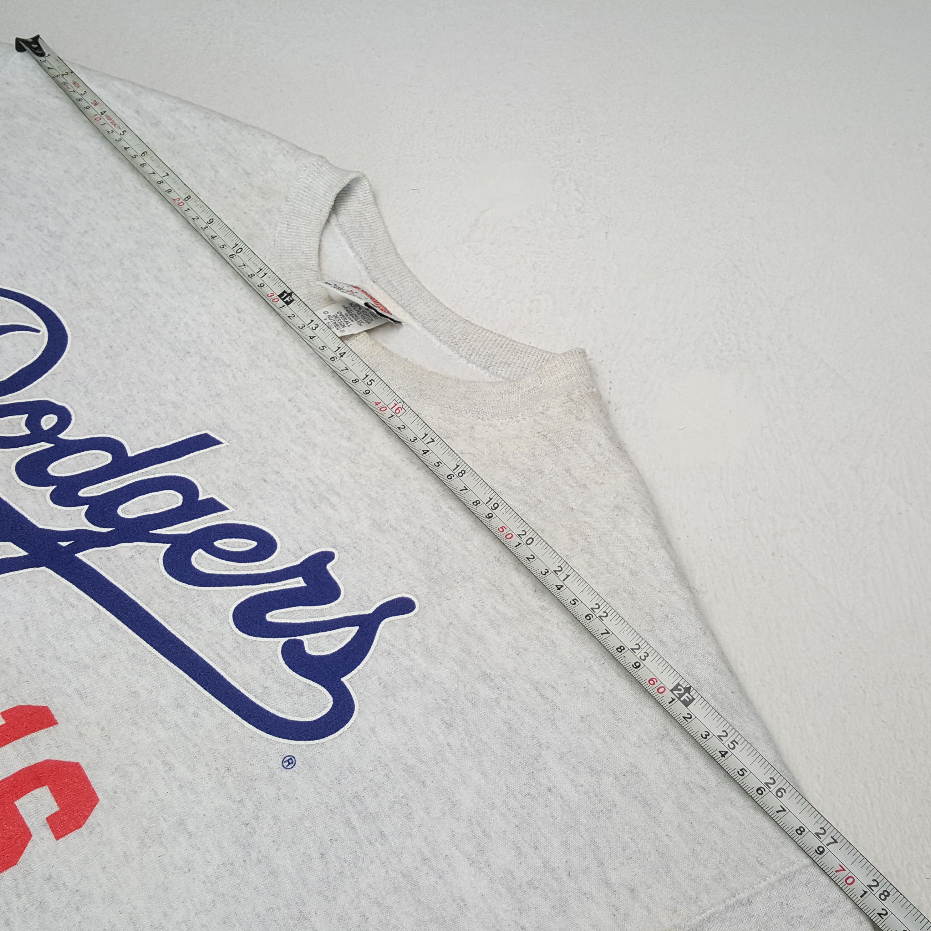 MLB × Nutmeg × Vintage Vintage LA DODGERS American Sport Baseball Team Sweatshirt Size US XL / EU 56 / 4 - 7 Thumbnail