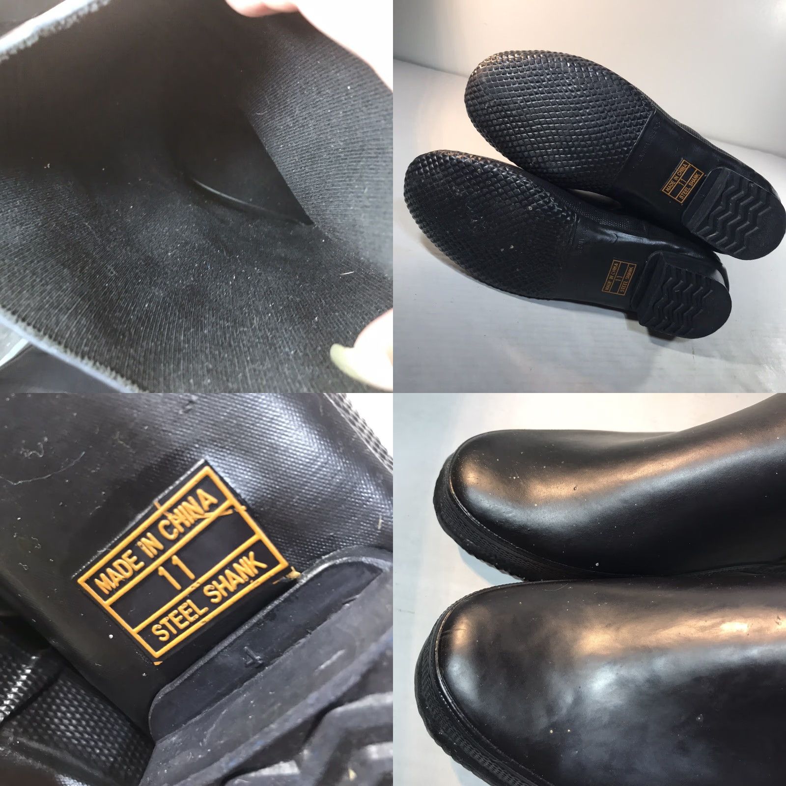Vintage VINTAGE Steel Shank Rain Boots Waterproof Rubber Boots Men Size 11 Knee High Casual Workwear Size US 11 / EU 44 - 8 Thumbnail