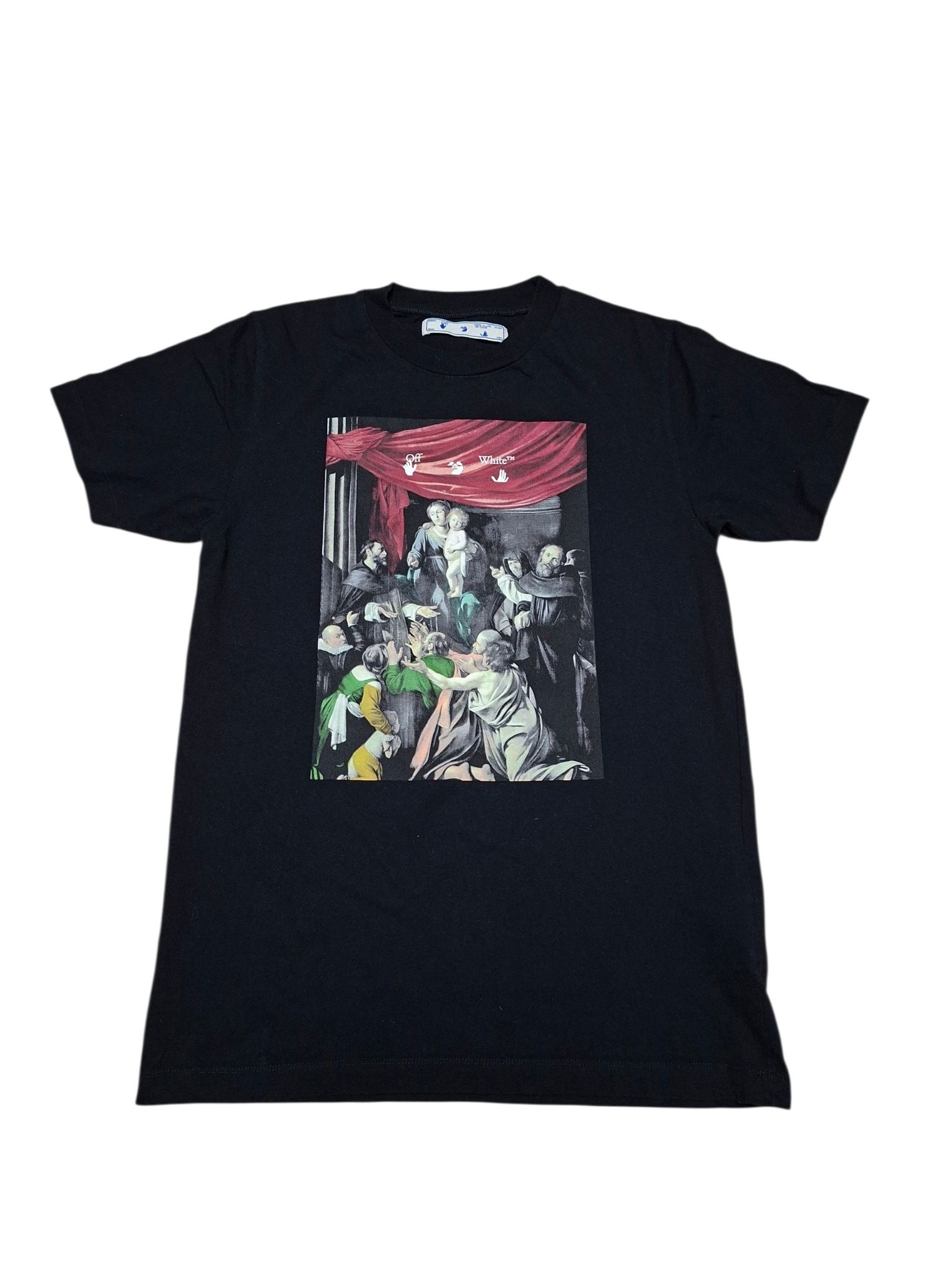 Off-White OFF WHITE RARE LUXURY VIRGIL ABLOH ART TEE Size US M / EU 48-50 / 2 - 1 Thumbnail