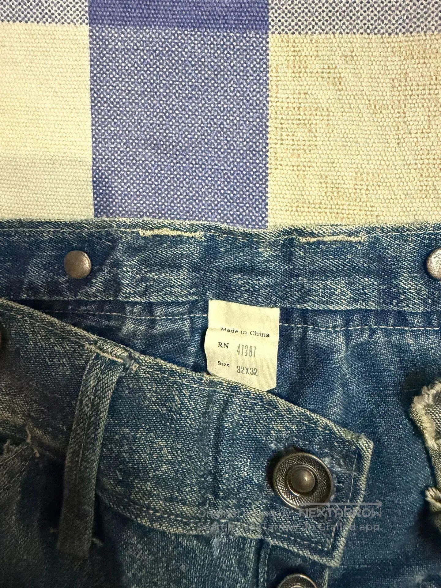 RRL Ralph Lauren RRL Early Washed Distressed Work Pants. Size US 32 / EU 48 - 6 Thumbnail