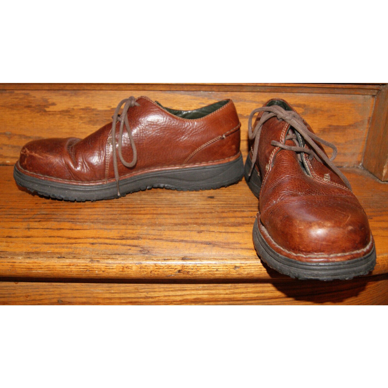 Dunham DUNHAM ASPEN 9810SB BROWN LEATHER OXFORD MENS 13 D Size US 13 / EU 46 - 5 Thumbnail