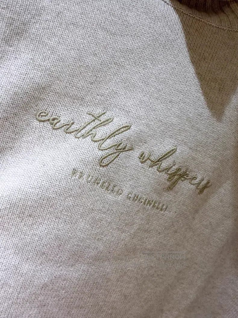 Brunello Cucinelli Brunello Cucinelli Logo Embroidered Cashmere Sweater and C Size XS / US 0-2 / IT 36-38 - 5 Thumbnail