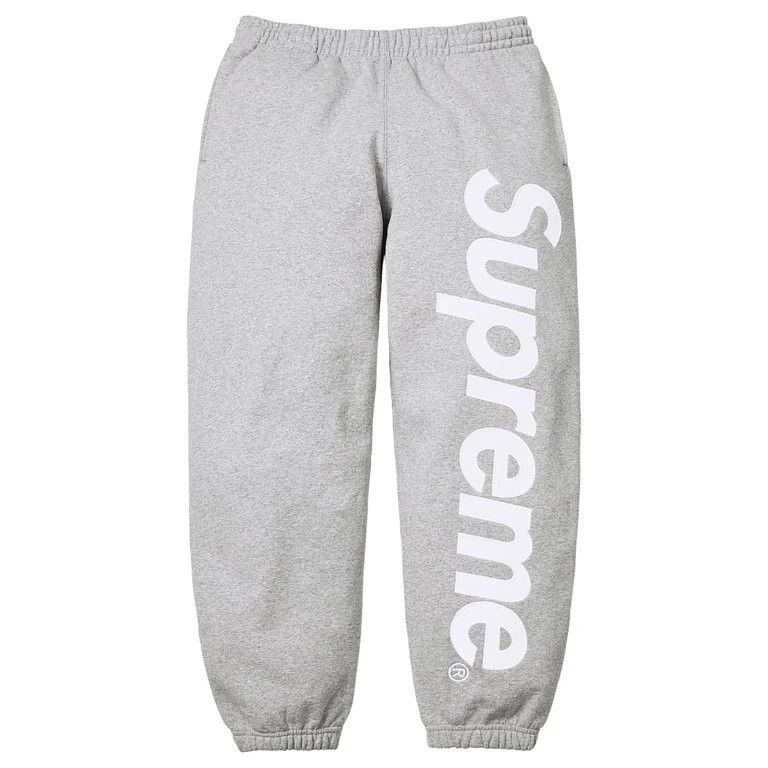 Supreme Satin Applique Sweatpant (MEDIUM) Size US 32 / EU 48 - 1 Thumbnail