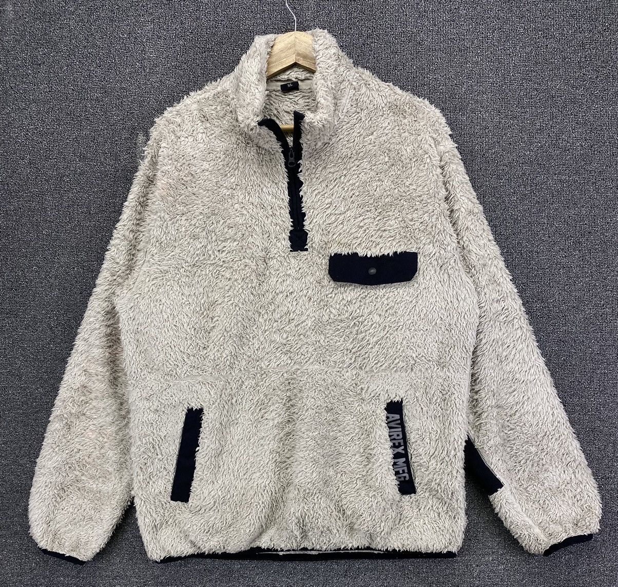 Avirex Vintage Avirex MFG Rare Fleece Sweatshirt Size XL / US 12-14 / IT 48-50 - 2 Thumbnail