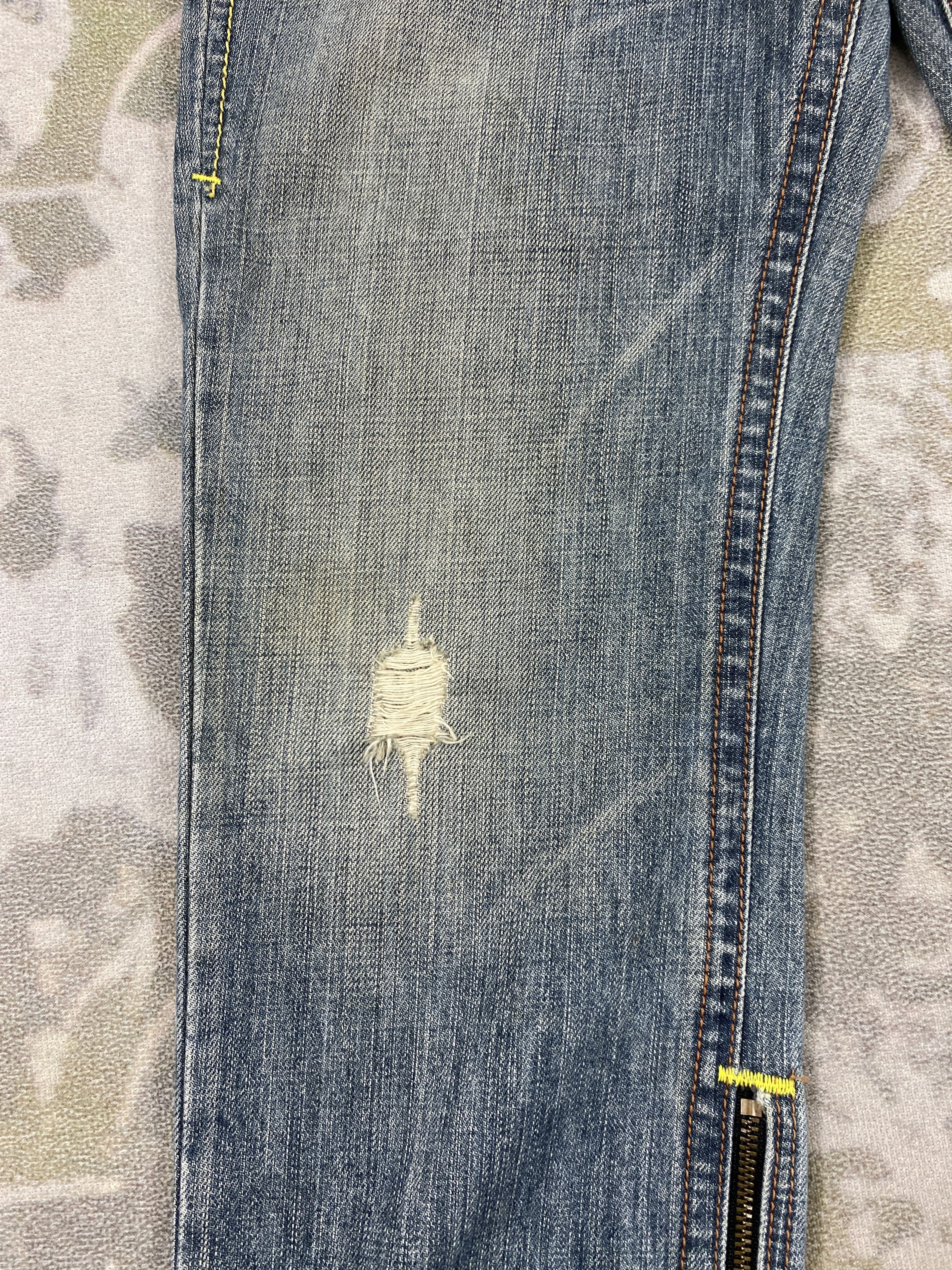 Levi's Vintage 3 Quarter Levi's Jeans 32x24 Denim- JN3773 Size US 32 / EU 48 - 14 Thumbnail