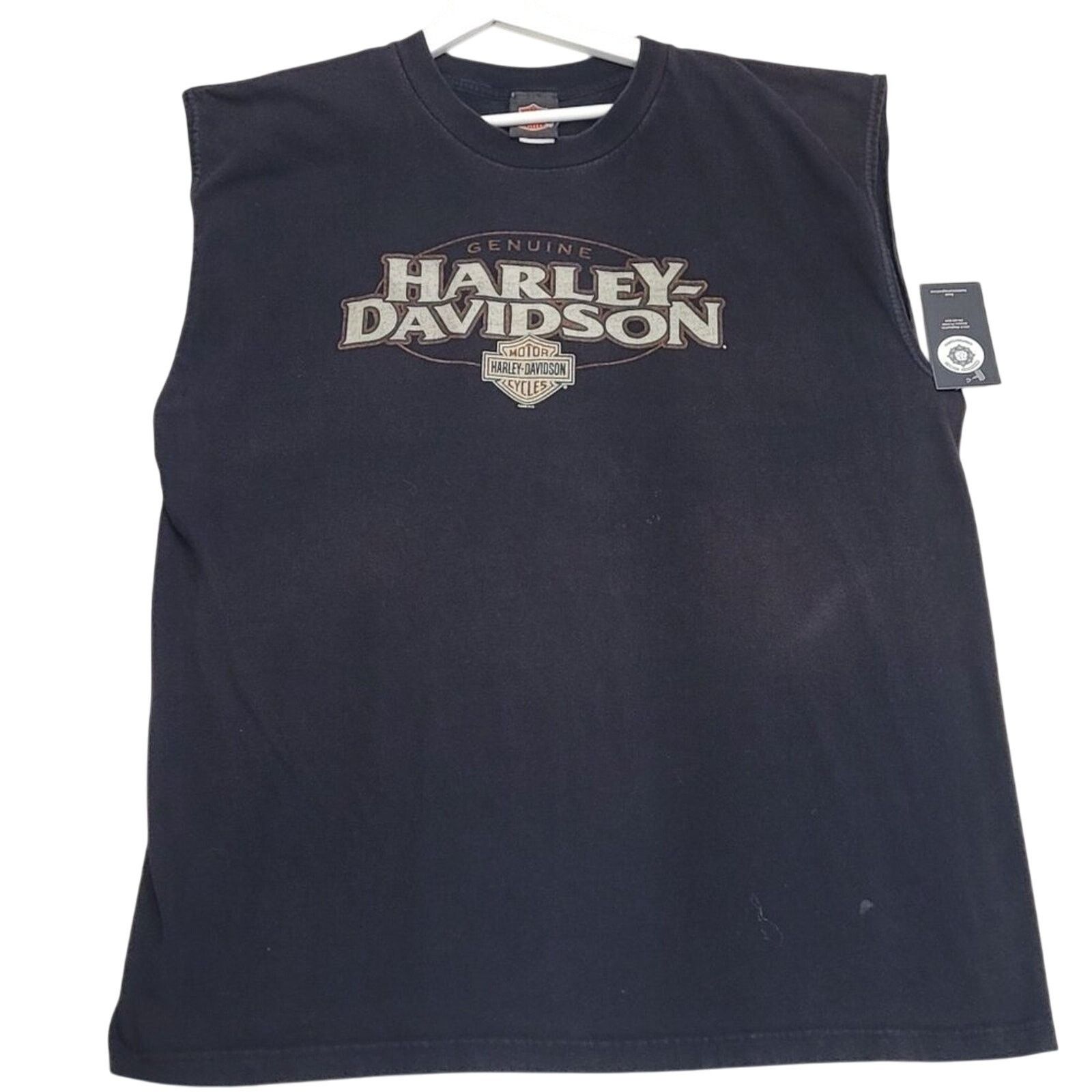 Harley Davidson 2008 HARLEY DAVIDSON LAKEVILLE, MN SLEEVELESS SHIRT Size US XXL / EU 58 / 5 - 1 Thumbnail