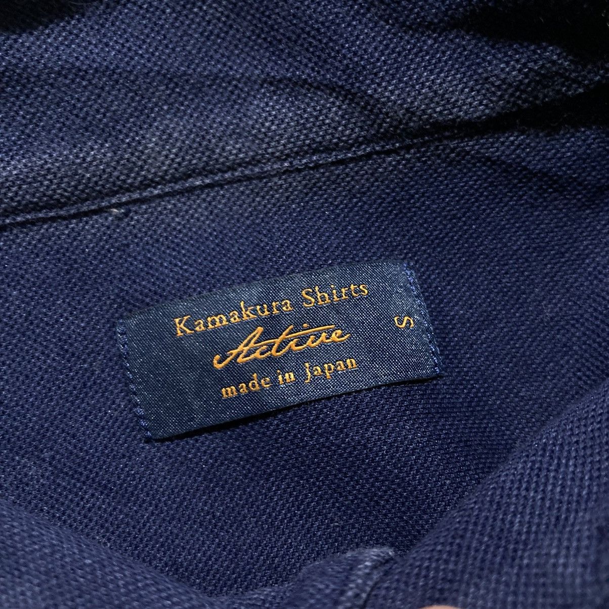 Kamakura 🇯🇵 Vintage Kamakura Shirt Japan Polo Tshirt Navy Desinger Size US M / EU 48-50 / 2 - 11 Thumbnail