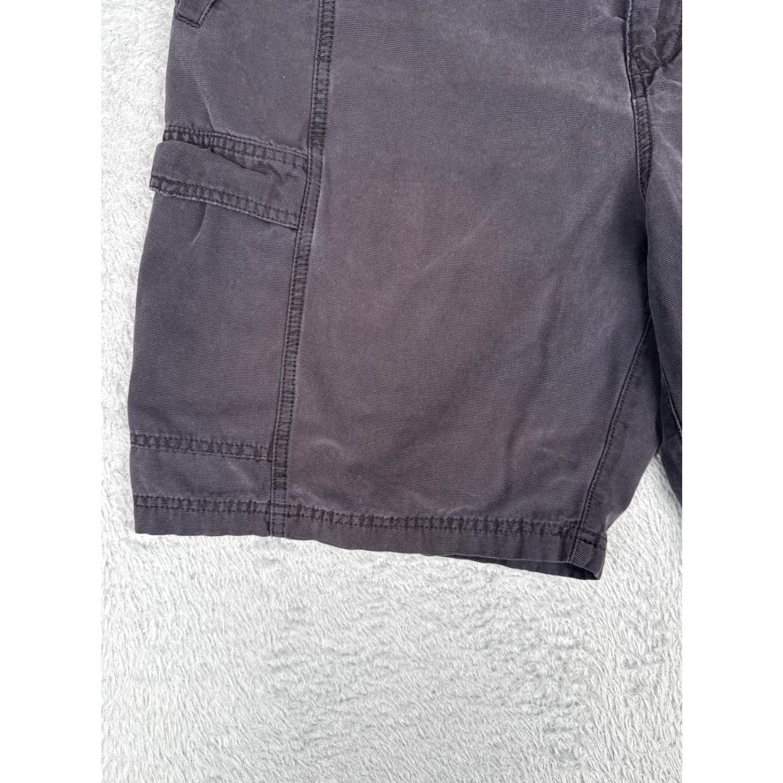 Tommy Bahama Tommy Bahama RELAX Cargo Shorts Mens 36 Gray Lyocell Cotton Flat Front Zip Fly Pockets Cargo Utility Summer Size US 36 / EU 52 - 3 Thumbnail