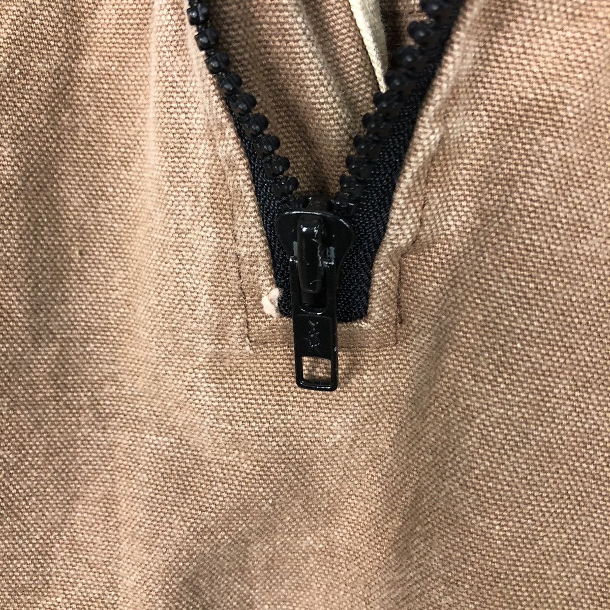 Japanese Brand 📌Vintage Half Zipper Jacket Kavu Duck Canvas Detroit Size US M / EU 48-50 / 2 - 15 Thumbnail