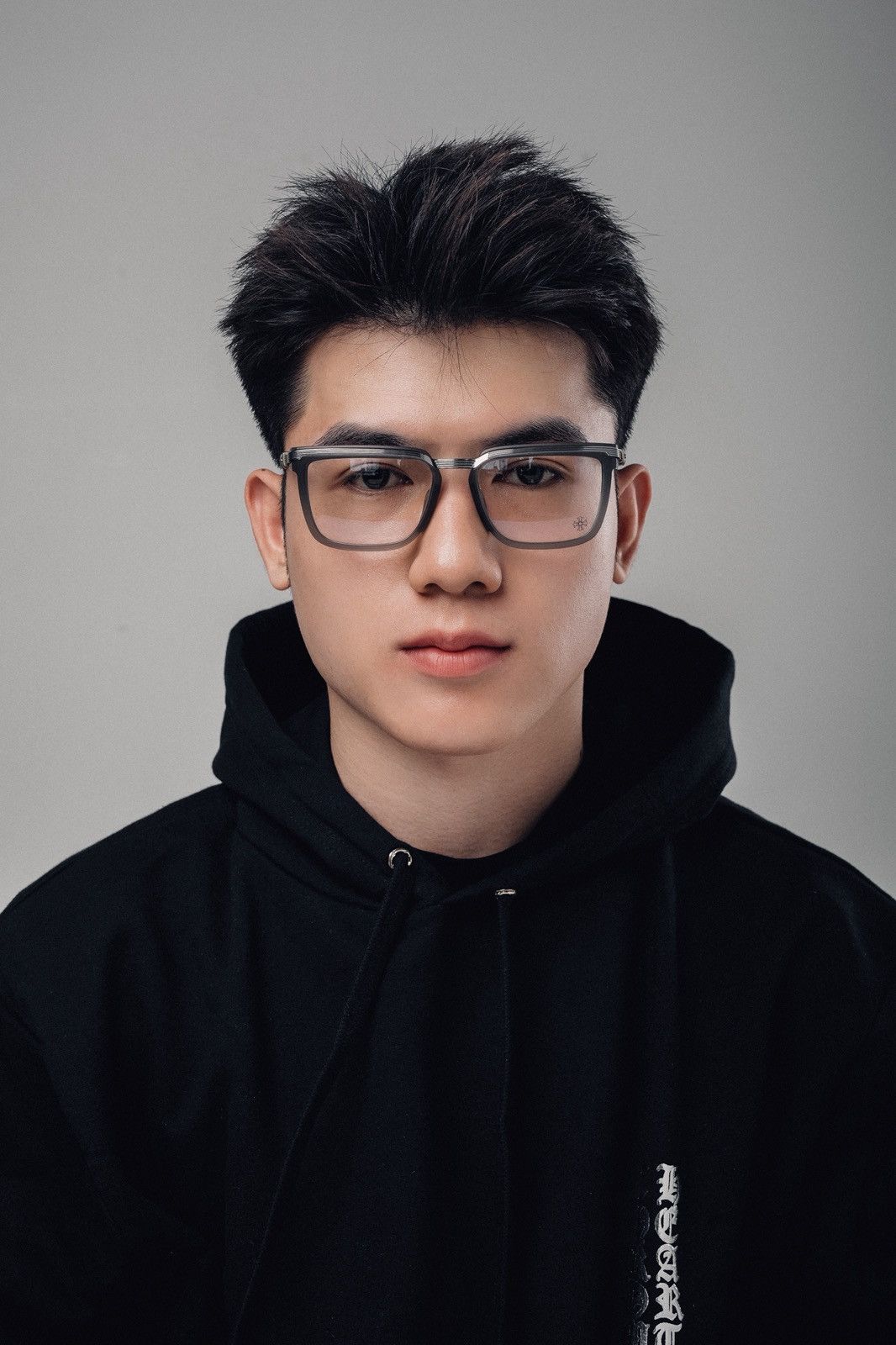 Chrome Hearts CHROME HEARTS TRYDIXAGAIN MATTE GRAY GLASSES Size ONE SIZE - 9 Thumbnail