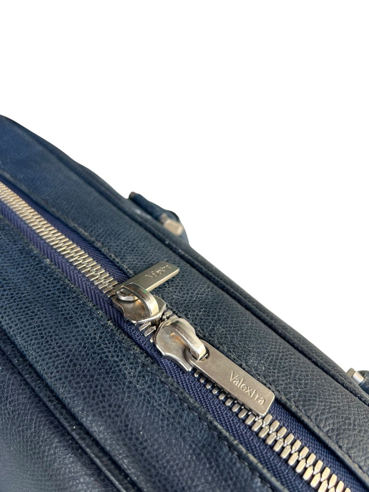 Valextra Avietta Briefcase Valextra Scratches Patina Leather Bag Size ONE SIZE - 19 Thumbnail