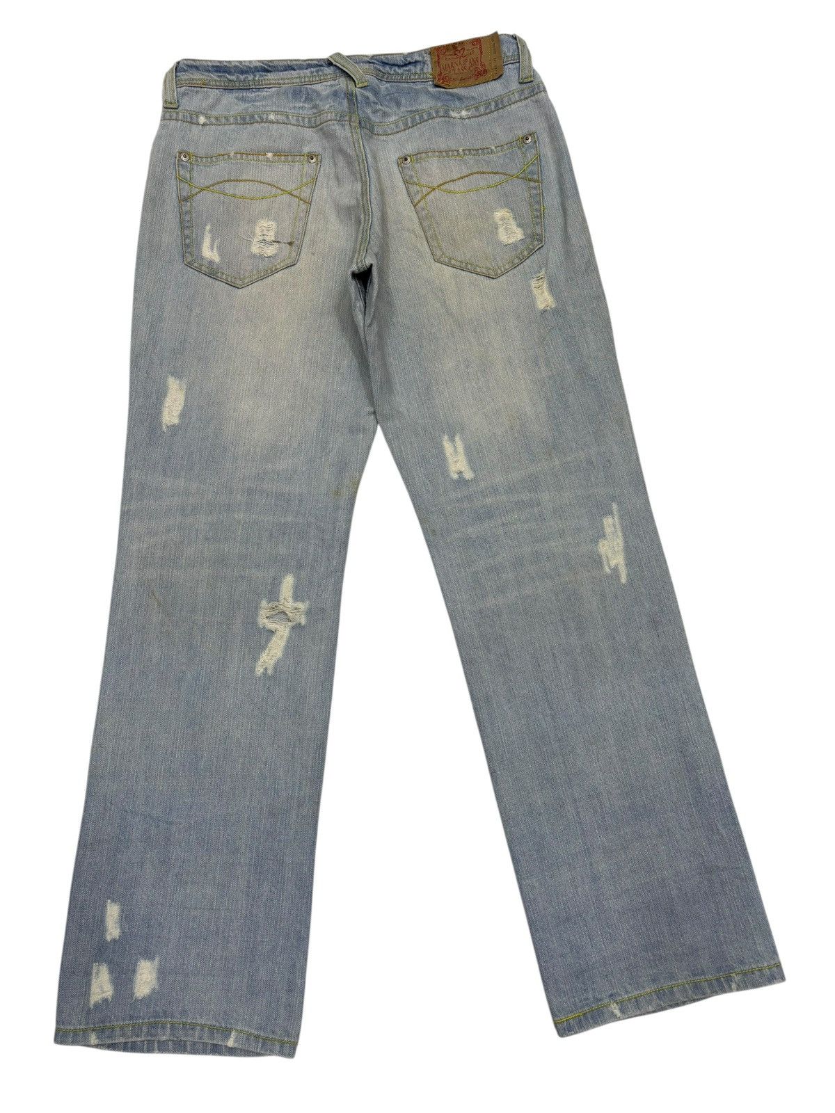 Marni Vintage Marna Jeans Classic Baggy Jeans Distressed Denim Size US 32 / EU 48 - 4 Thumbnail
