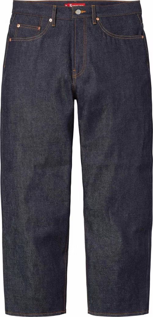 Supreme Rigid Baggy Selvedge Denim Short