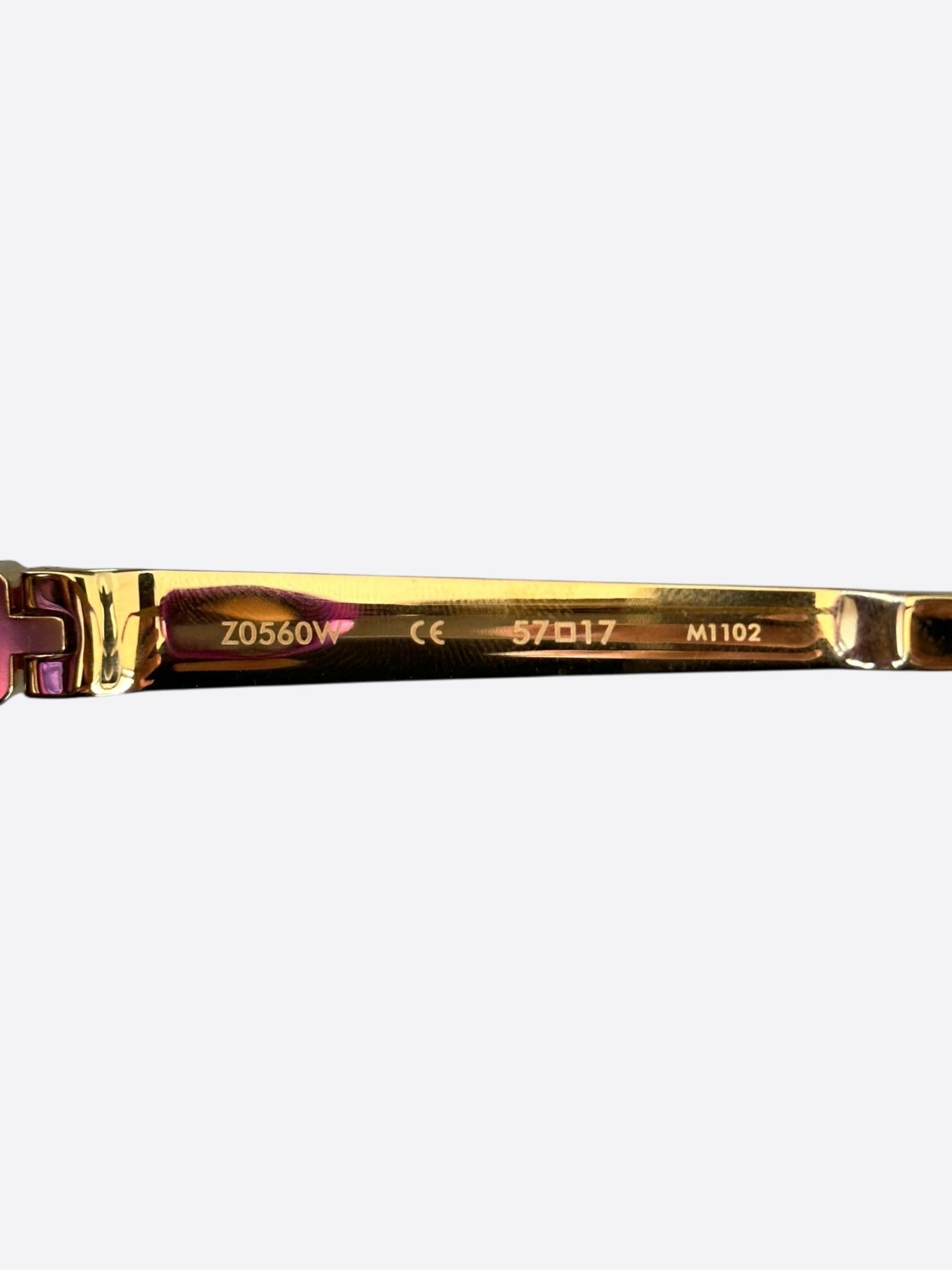 Louis Vuitton Louis Vuitton Purple Petit Soupcon Sunglasses Size ONE SIZE - 4 Thumbnail