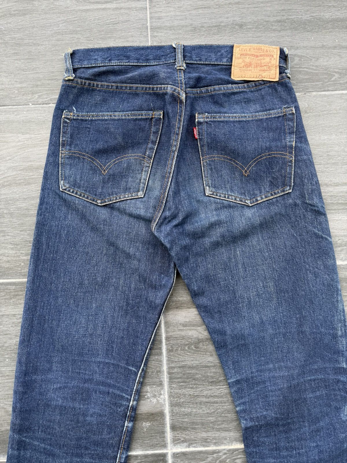 Levi's Vintage 1960s LEVI’S BigE 502 0117 “Big Font” Selvedge Denim Size US 30 / EU 46 - 5 Thumbnail