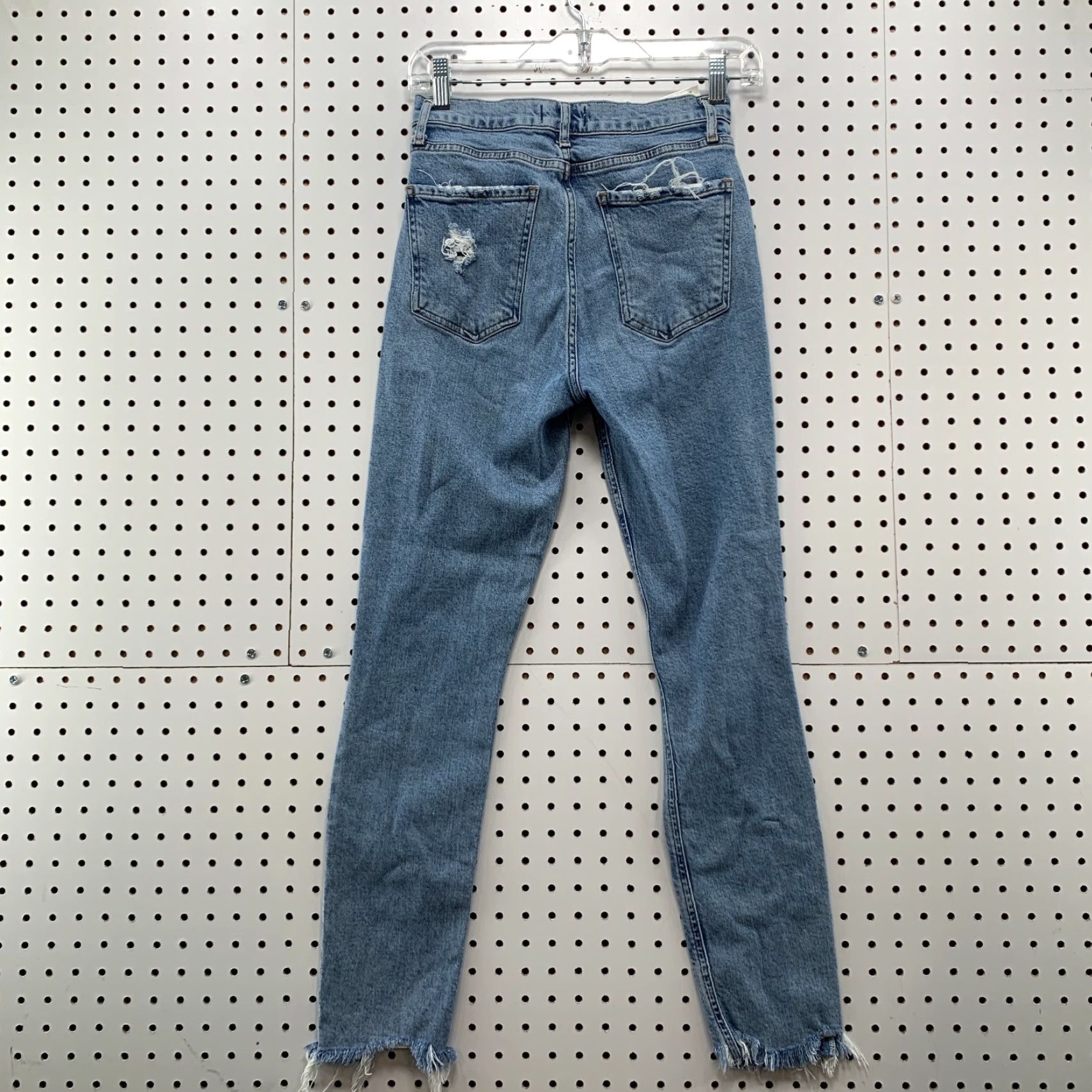 Agolde VINTAGE Agolde Los Angeles Denim Sknny Jeans Womens Size 24 Fits 24x26 Distressed Size 42" / US 20 - 6 Thumbnail
