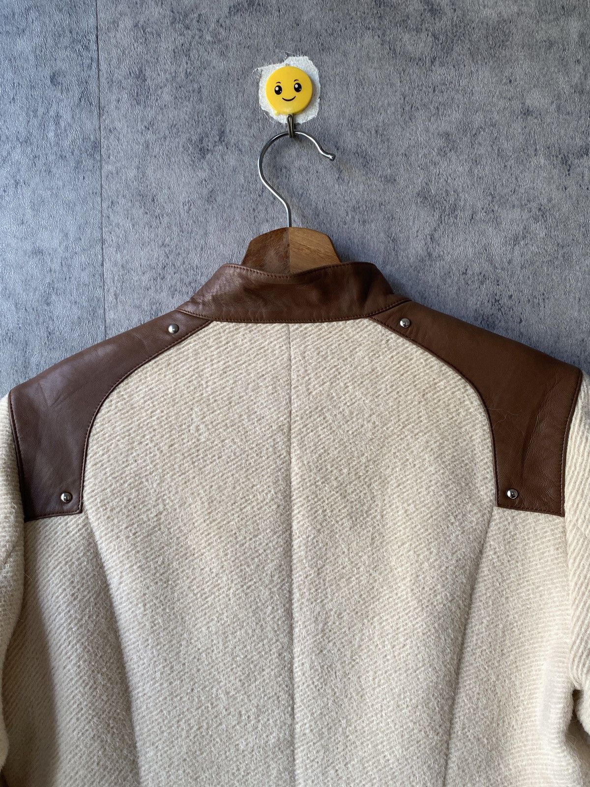 Harrods Harrods Wool Leather Zipper Jacket Size US S / EU 44-46 / 1 - 10 Thumbnail