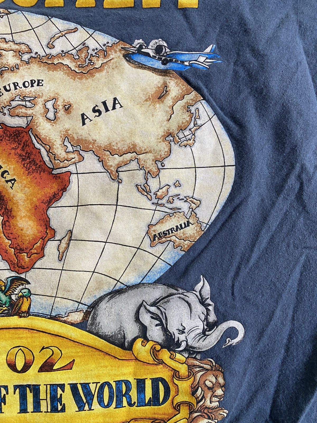 Band Tees Vintage 2002 Y2K Jimmy Buffet Far Side of the World Tour Tee Size US XL / EU 56 / 4 - 16 Thumbnail