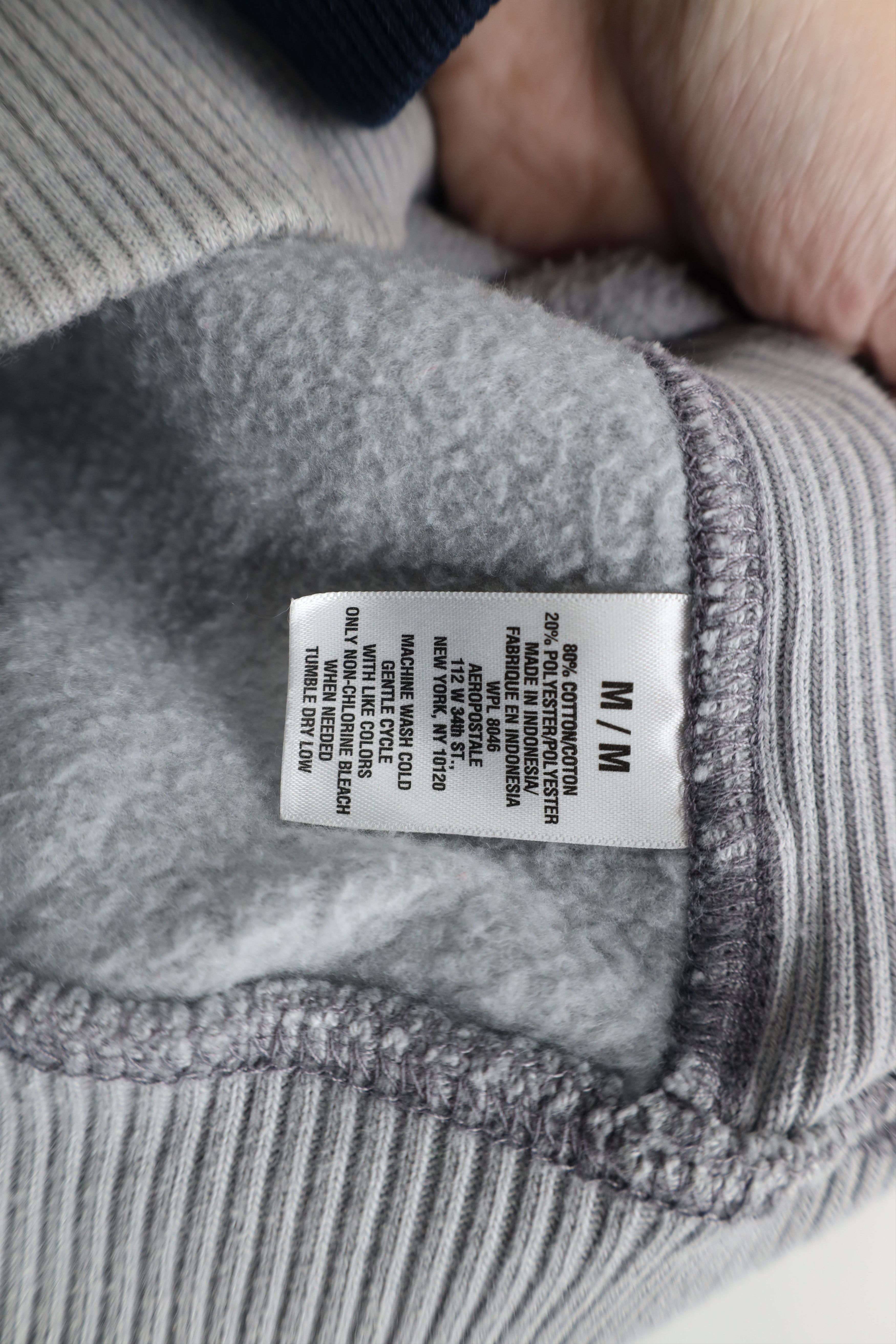 Aeropostale Vintage 90s Y2K Aeropostale Babydoll Bella Hoodie Sweatshirt Size M / US 6-8 / IT 42-44 - 13 Thumbnail