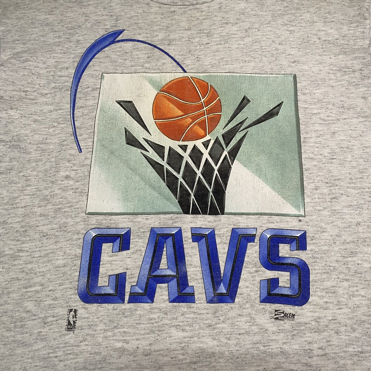 NBA × Salem Sportswear × Vintage VINTAGE CAVS NBA T SHIRT SALEM SPORTWEAR Size US M / EU 48-50 / 2 - 7 Thumbnail