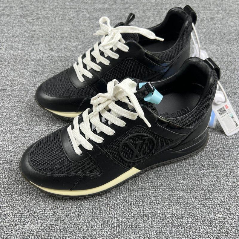 Louis Vuitton Louis Vuitton Black Casual Sneakers - Size US 5.5 / EU 38 - 1 Thumbnail