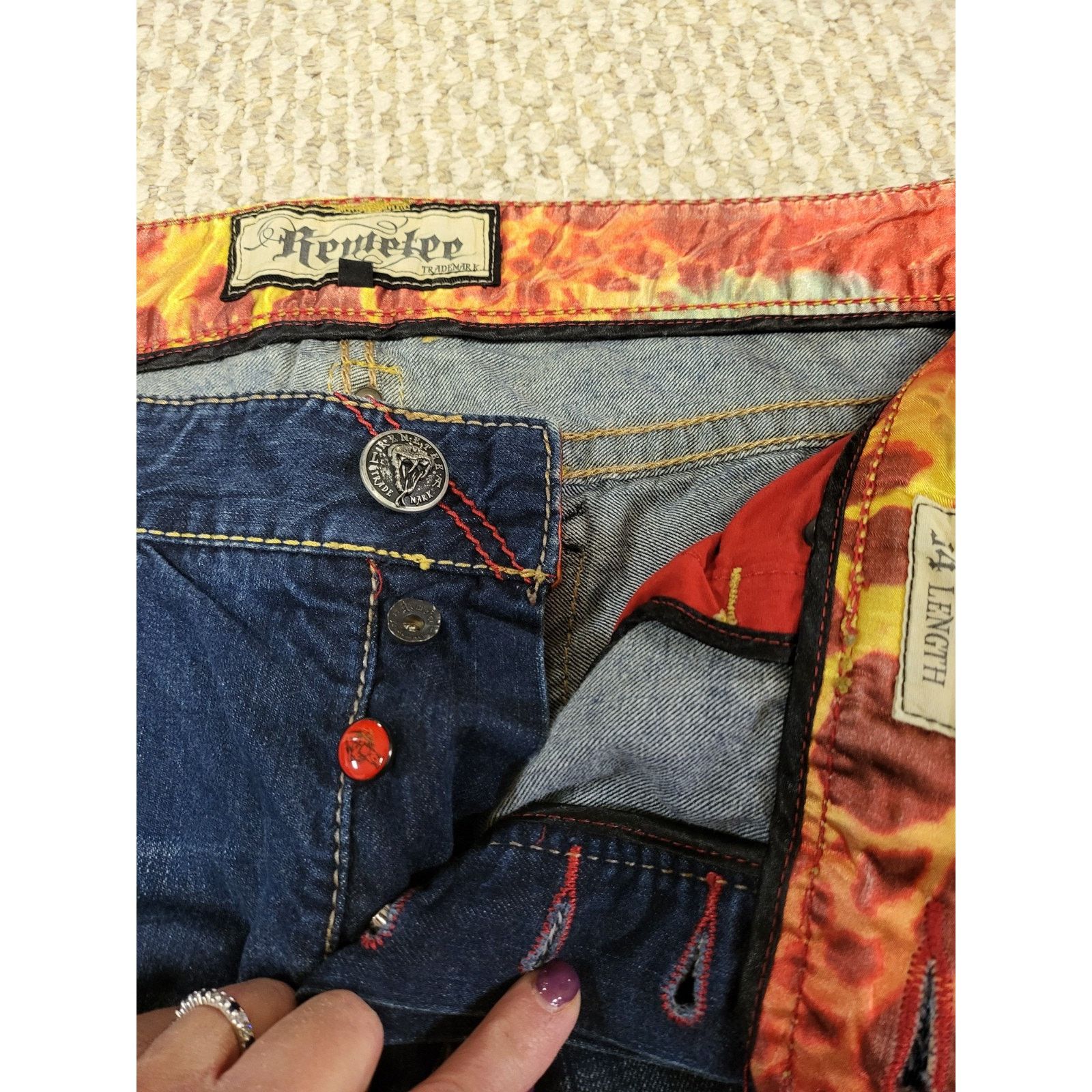 Other Remtee Jeans Mens Size 40x34 Perfect Condition Size US 40 / EU 56 - 3 Thumbnail