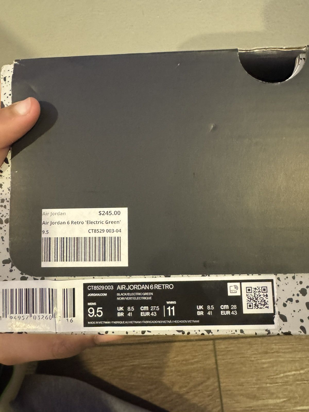 Jordan Brand Jordan 6 electric green Size US 9.5 / EU 42-43 - 5 Thumbnail