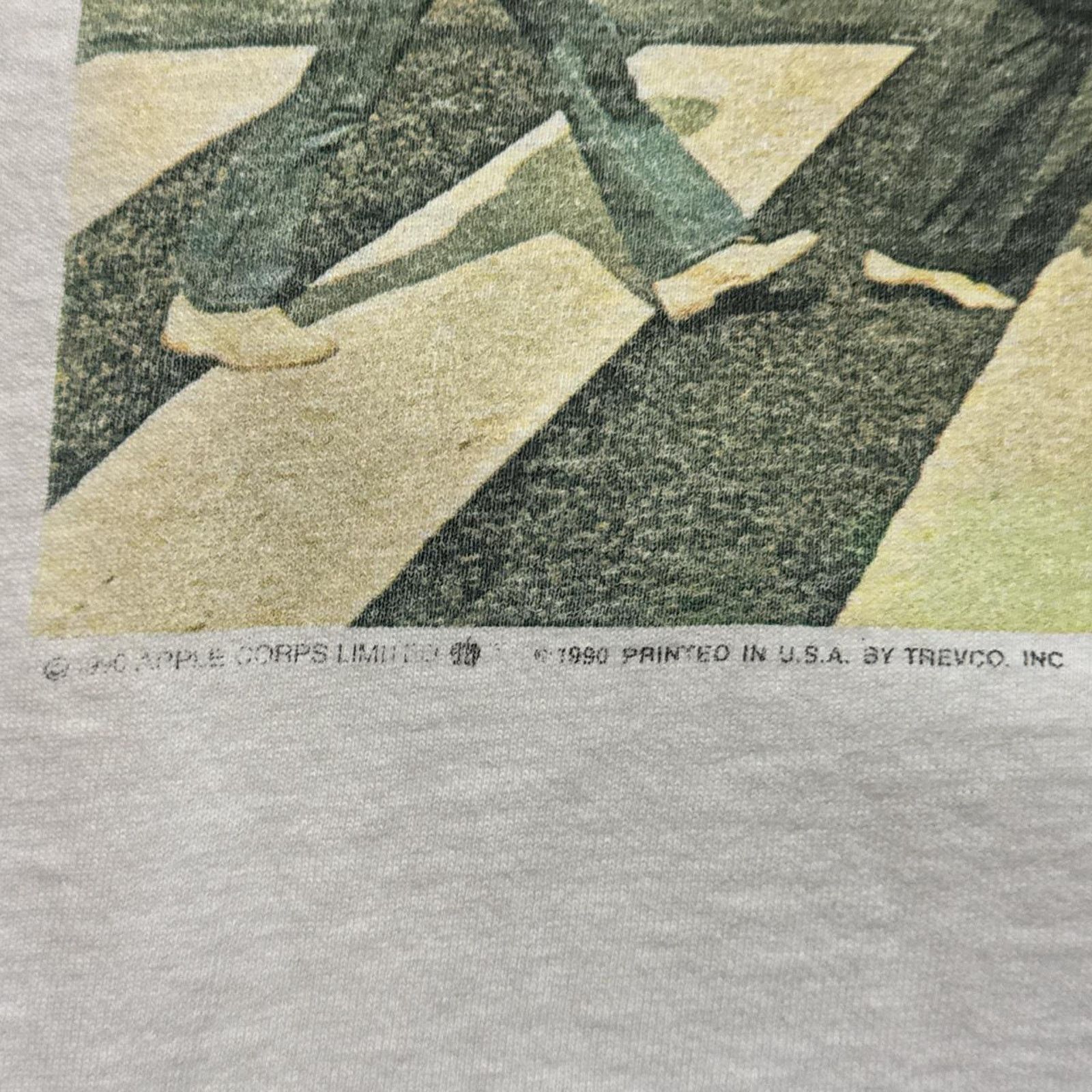 Vintage Vintage 90s The Beatles Abbey Road Double Sided Band T-Shirt Size US XL / EU 56 / 4 - 3 Thumbnail