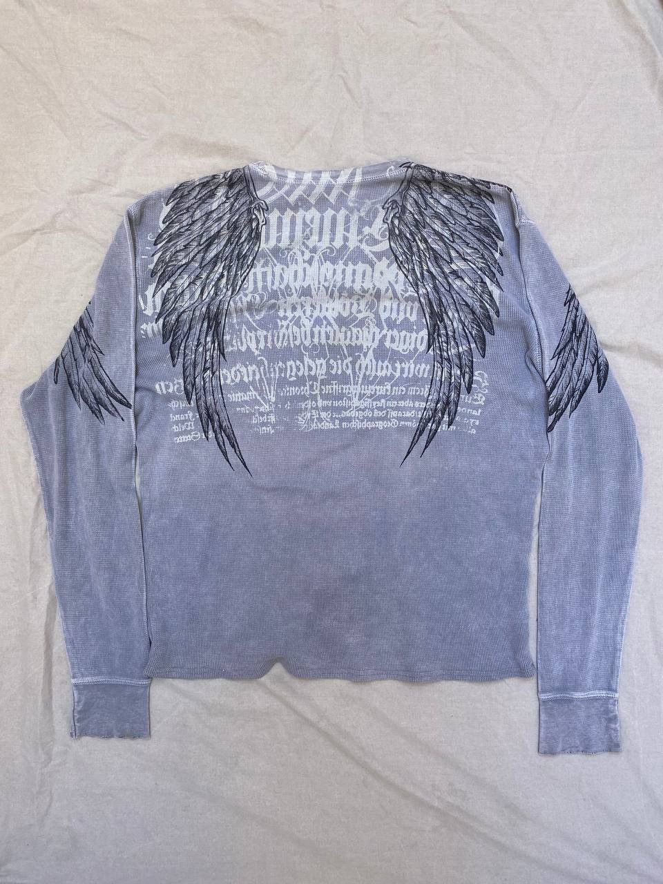 Affliction Affliction grey long sleeve Size US XXL / EU 58 / 5 - 3 Thumbnail