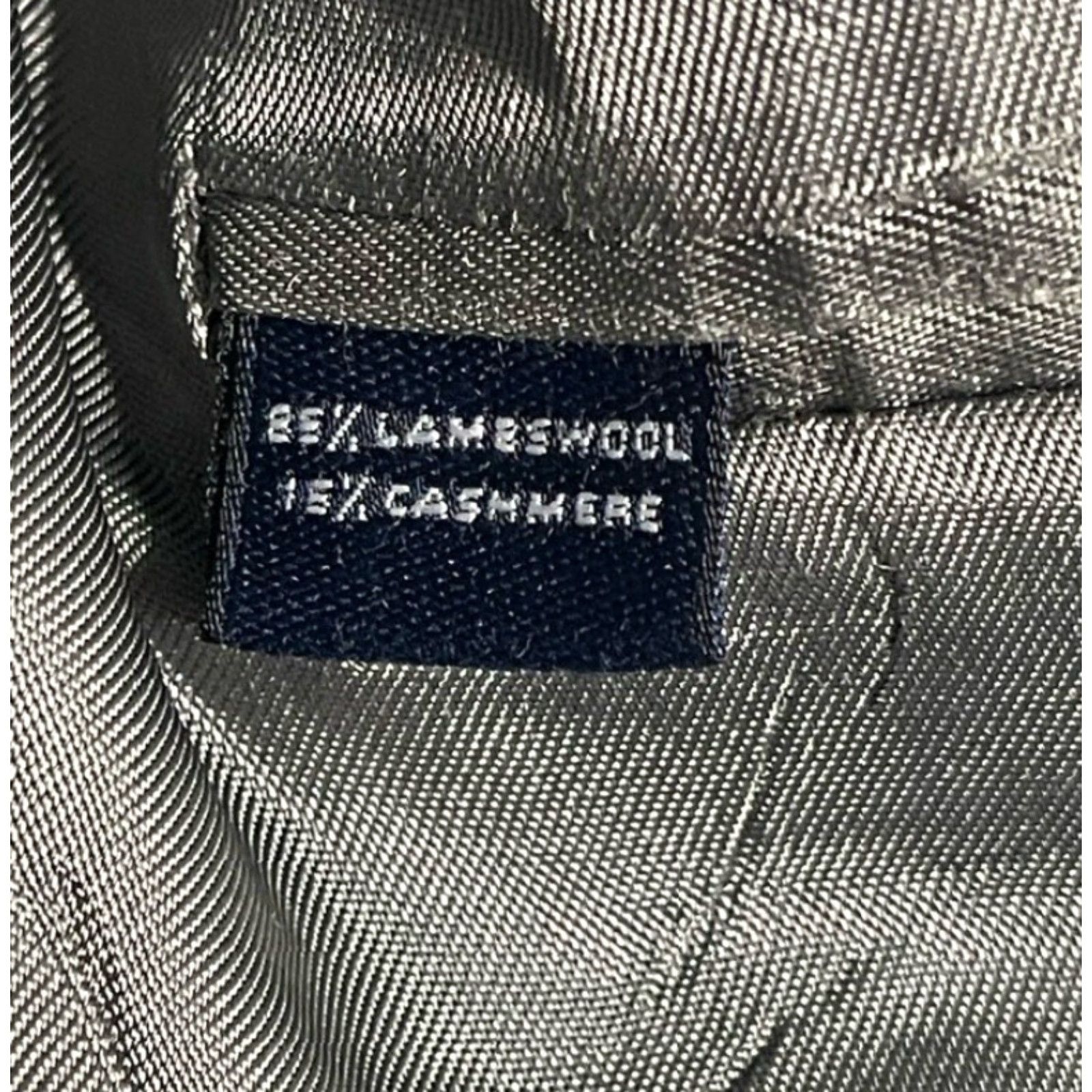 Brooks Brothers Brooks Brothers Blazer Mens 41R Gray Lambswool & Cashmere Two-Button Single Vent USA Size 42R - 5 Thumbnail