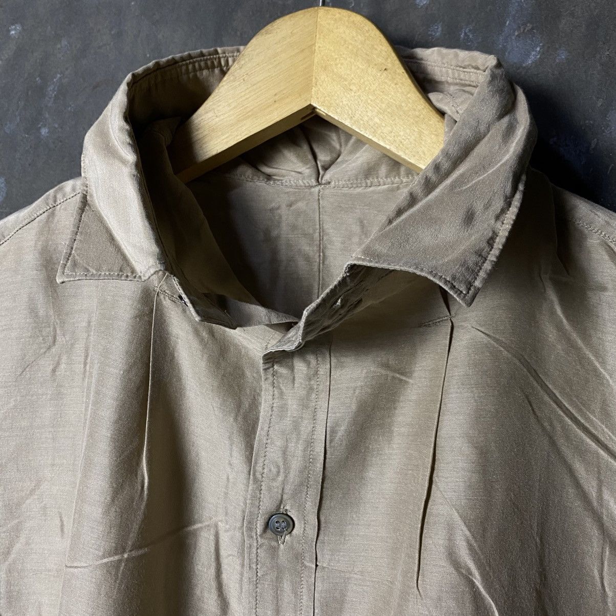 Issey Miyake × Japanese Brand × Zucca Vintage zucca issey miyake crooked 2 in 1 unique collar Size US M / EU 48-50 / 2 - 7 Thumbnail